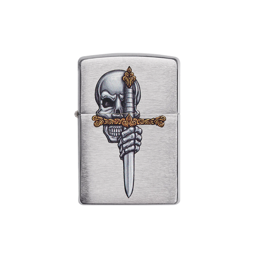 Zippo 49488 Sword Skull Design_0