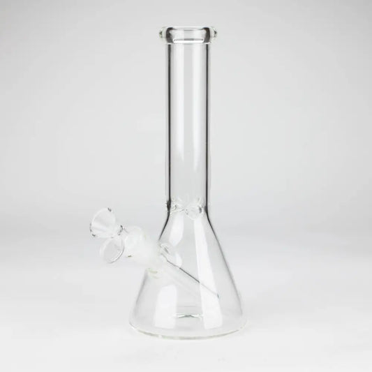 10" 4mm Clear Beaker Water Bong_0