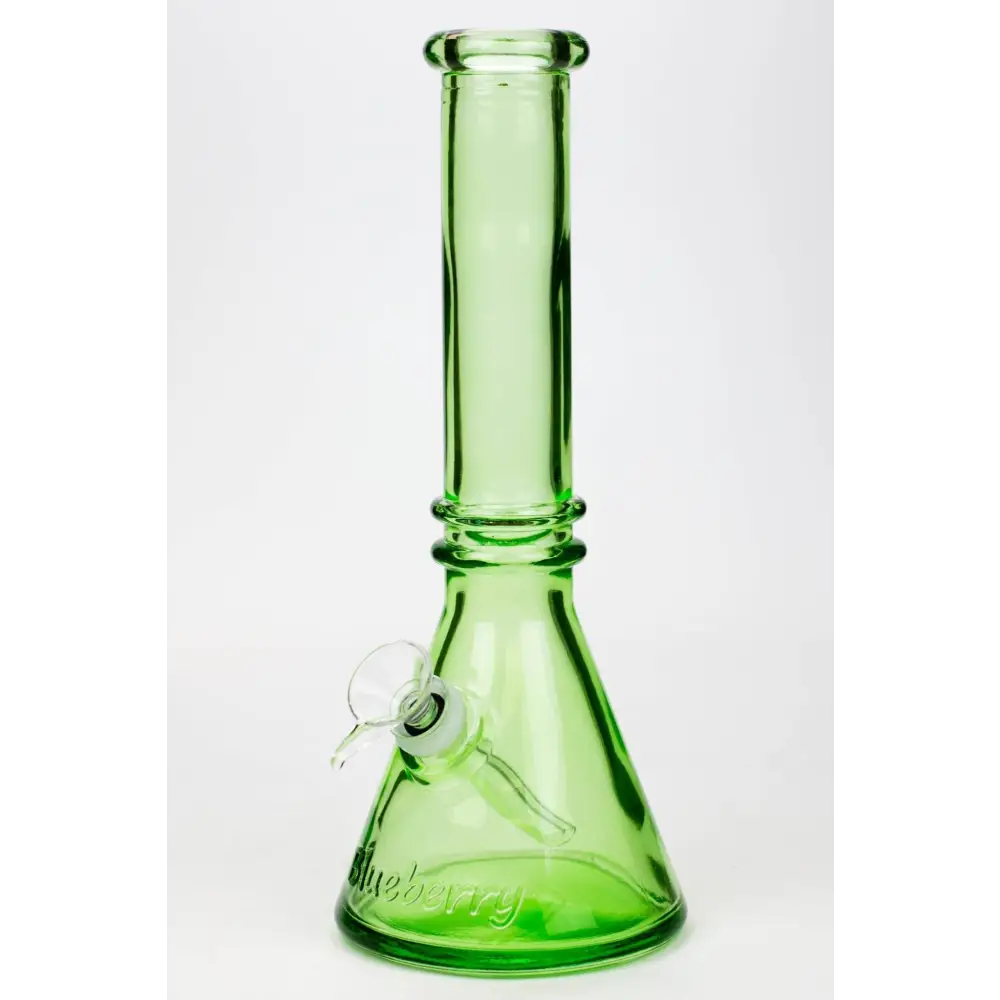 10" colored soft glass water bong - empire420BongsGreen81498149