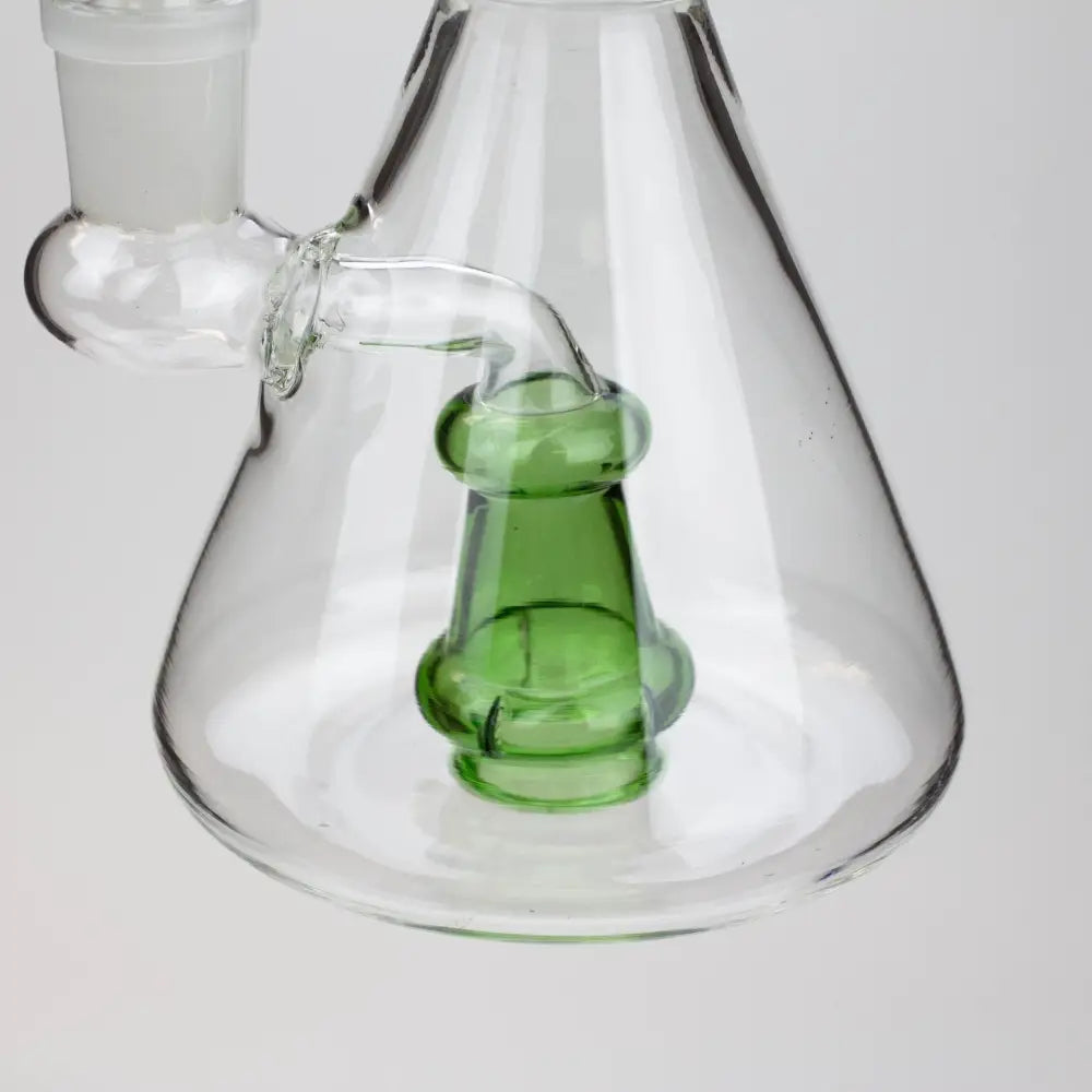 10" Cone diffuser glass bong - empire420BongsGreen190773779249-GREEN