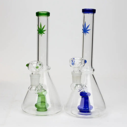 10" Cone diffuser glass bong - empire420BongsBlue190446099249-BLUE