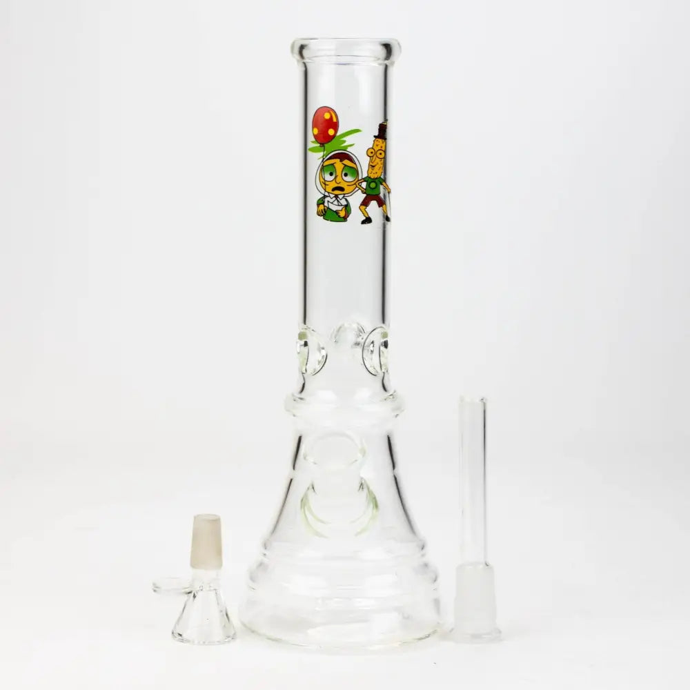 10" Conical Decal Bong - Assorted Decal design - empire420Bongs616361392397UB-10-CDB