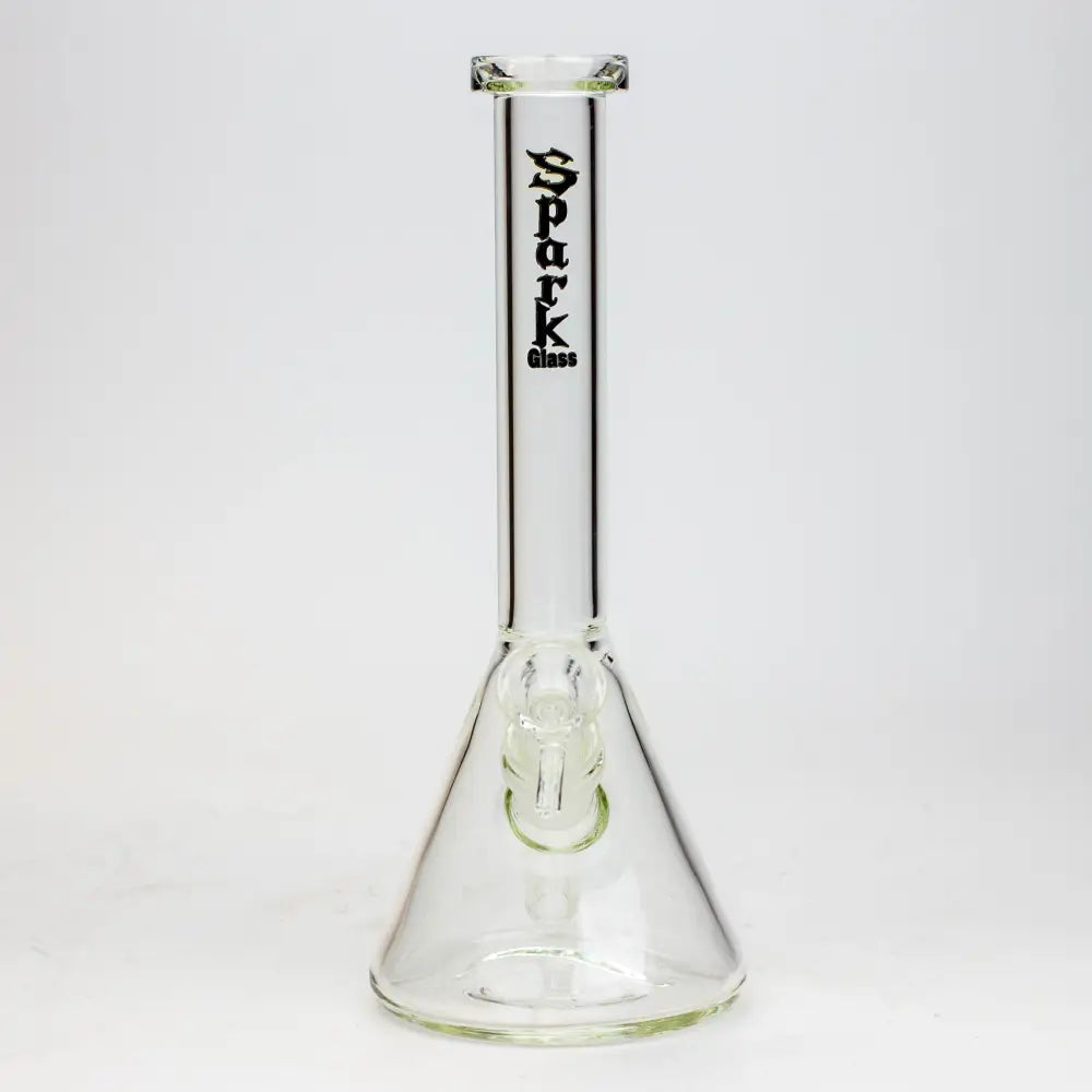 10" SPARK beaker thick glass water bong_8