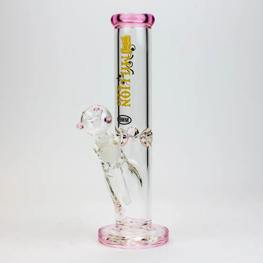 11" 1-MILLION Glass / 9mm / glass tube water bong_7