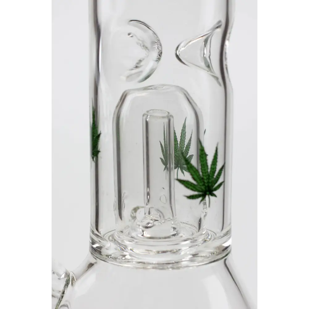 11.5" single dome percolator glass water bong_2