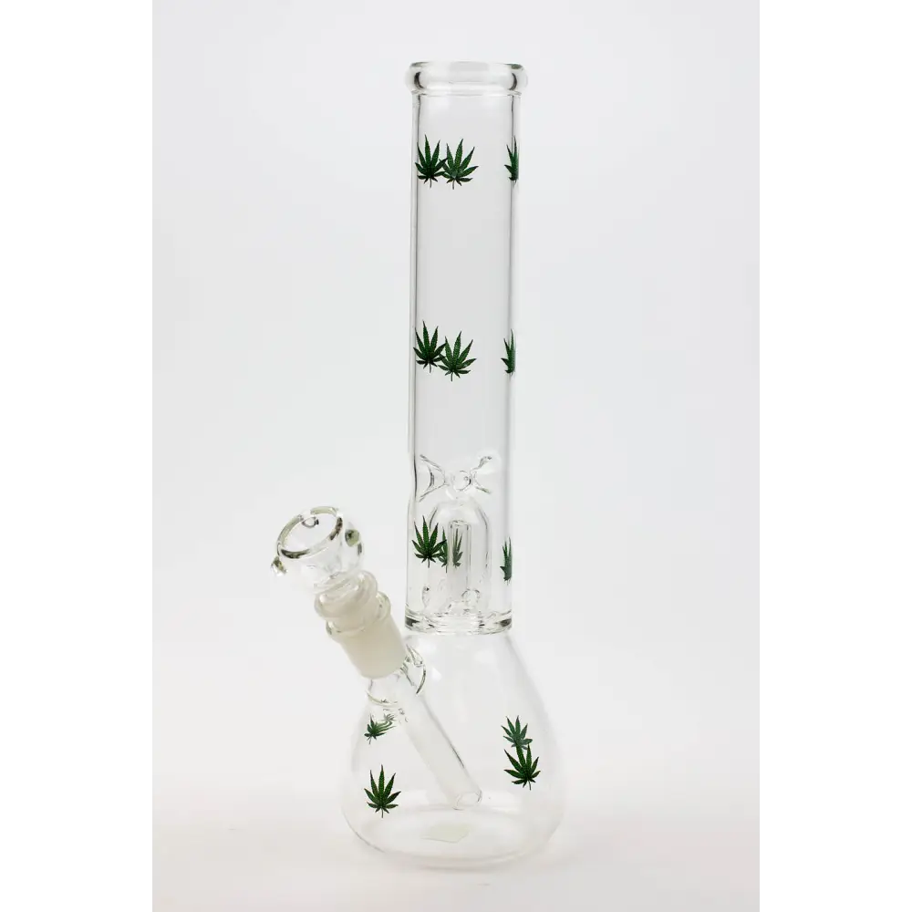 11.5" single dome percolator glass water bong_6