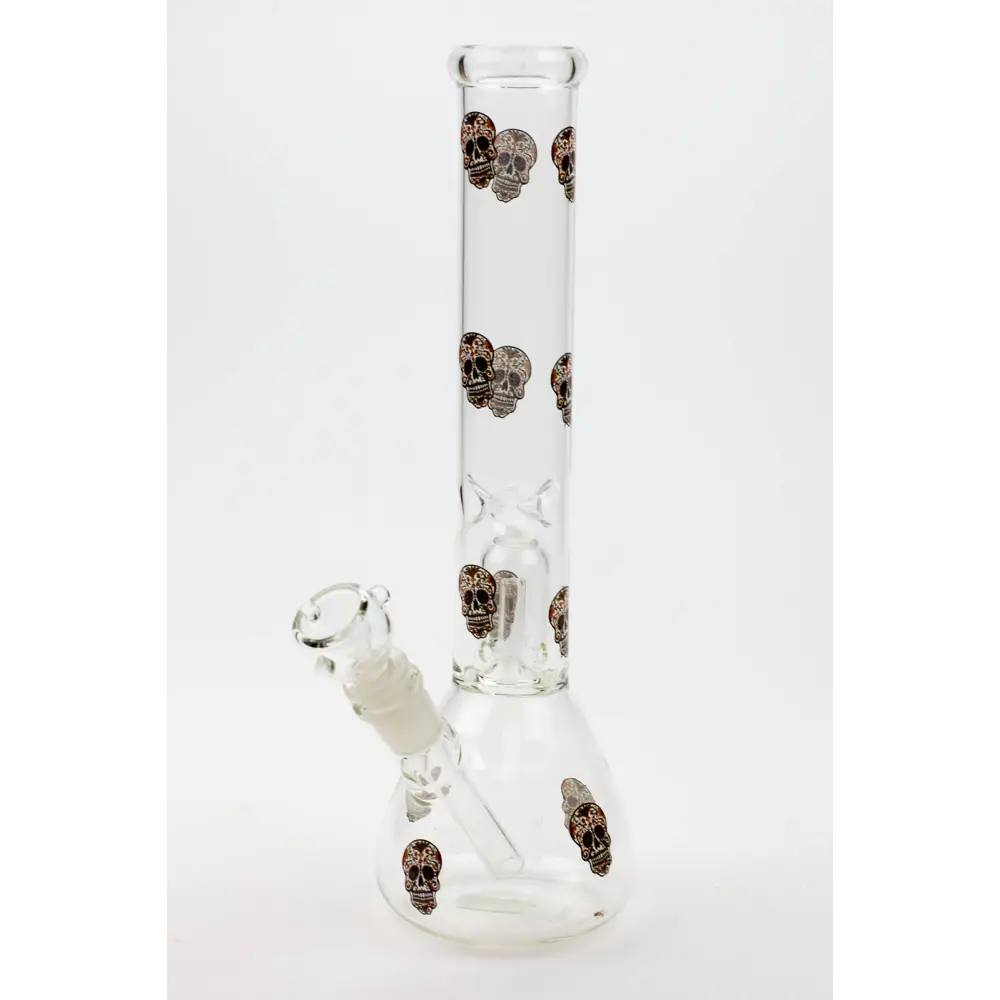 11.5" single dome percolator glass water bong_5