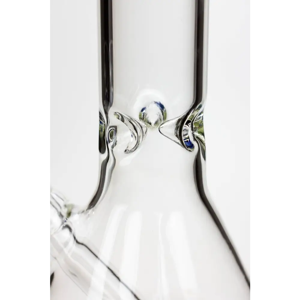 11.5" Valcano beaker glass water bong_1