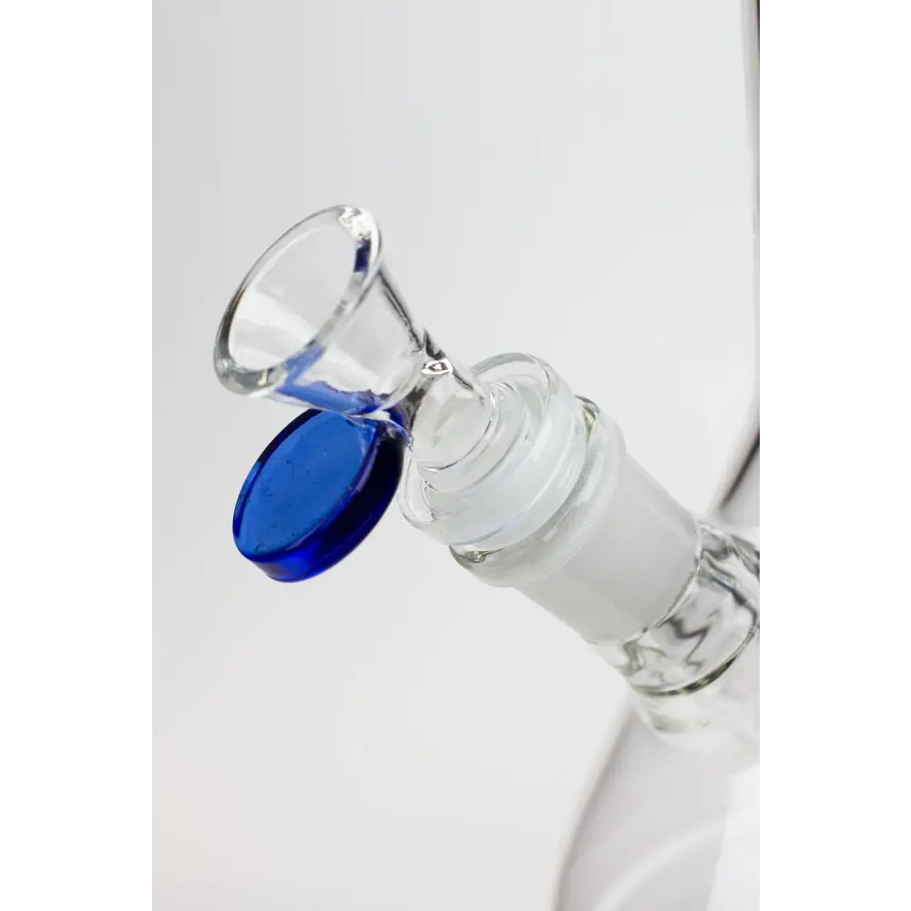 11.5" Valcano beaker glass water bong_2