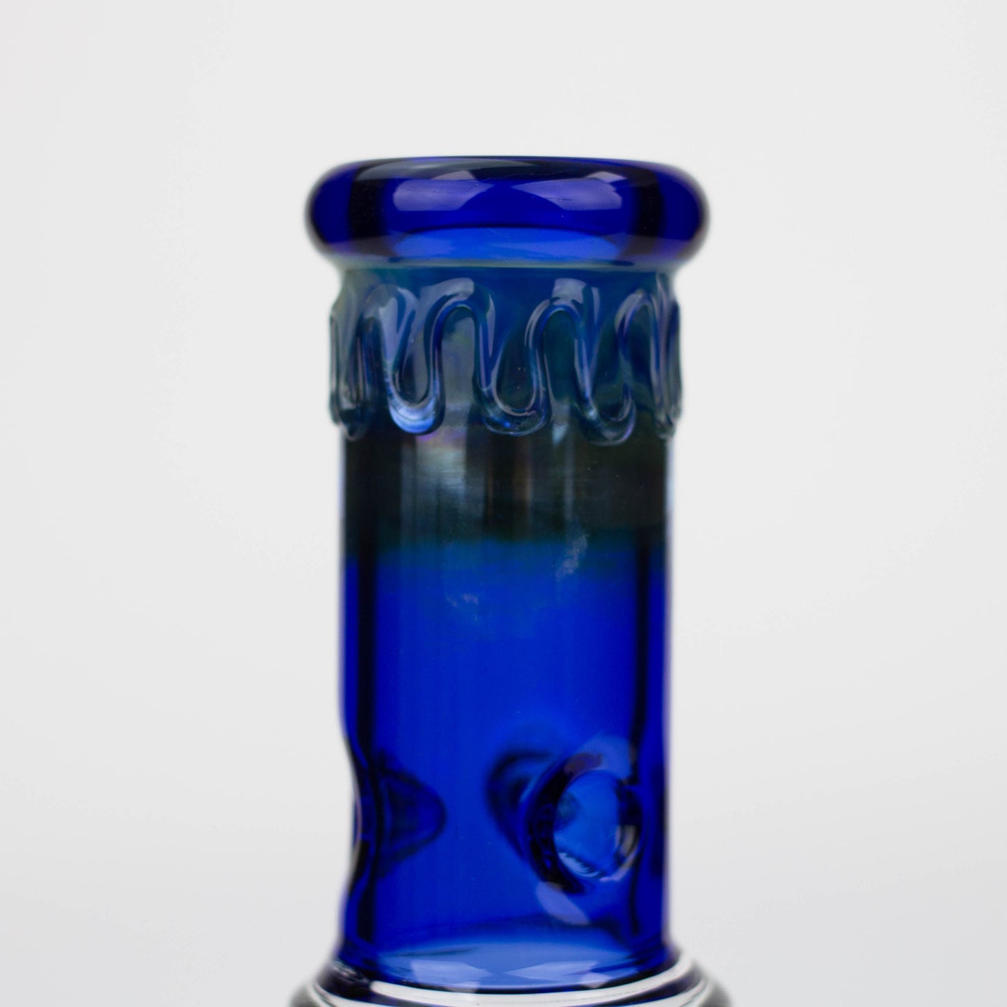 11" Silver fumed glass water bong [WP199]_3