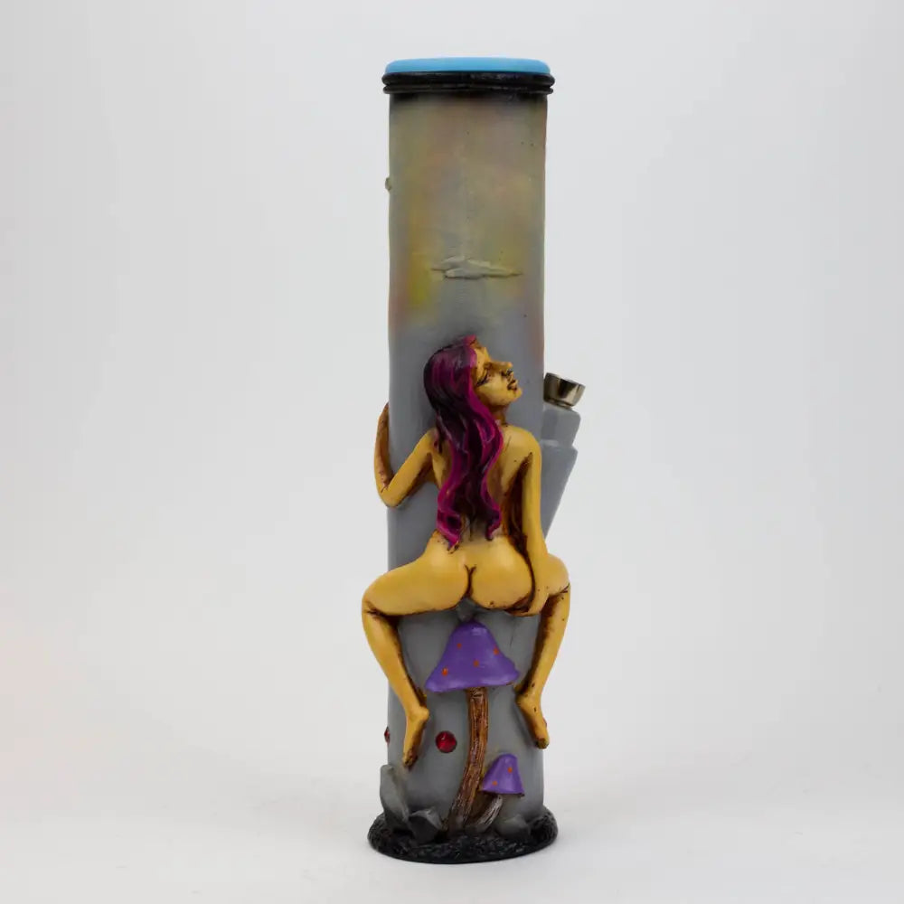 12.6" Resin water bong Glass Bong-Girl [AH184]_4