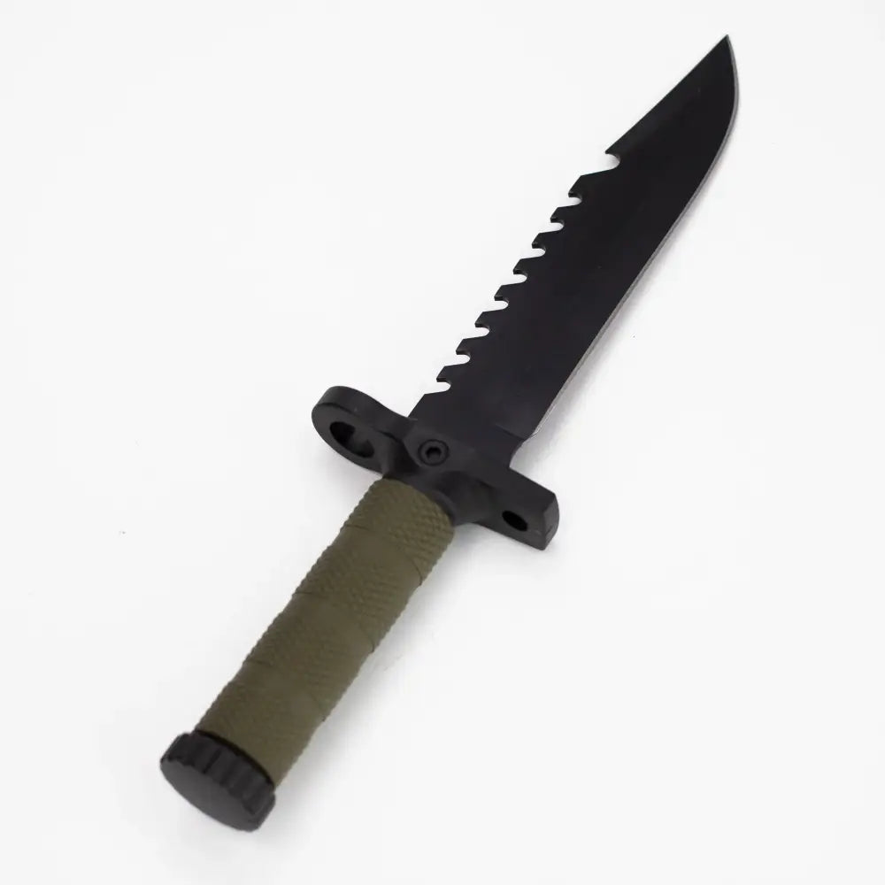 12.75″ Hunting Knife w/ ABS Sheath + Accessories [T22188GN-3]_3