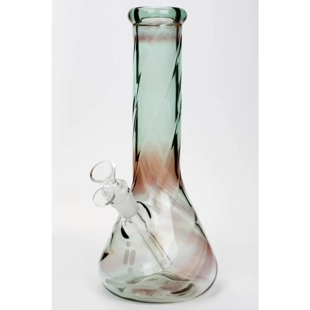 12" Beaker base glass bong_4