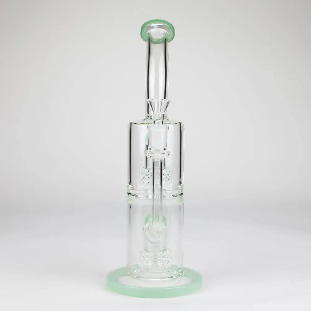 12″ Bent neck Glass Bong [C1539]_5