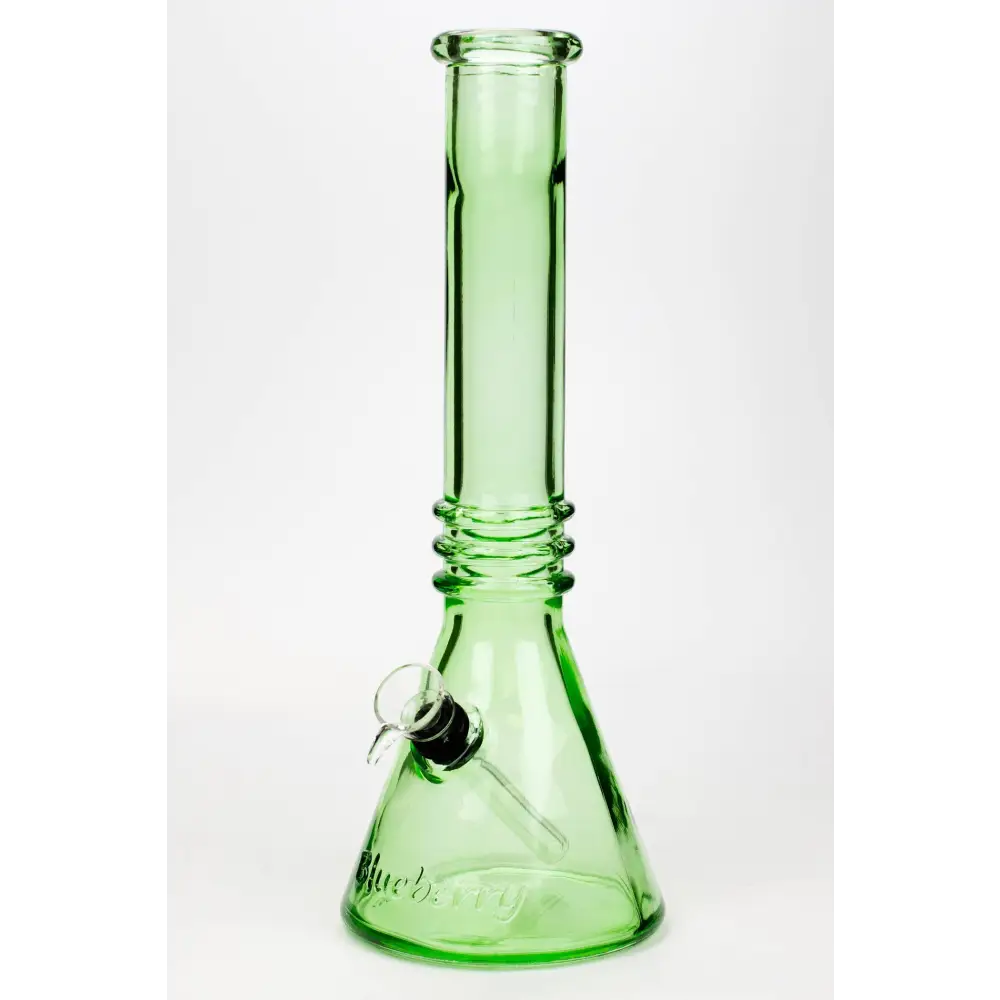 12" colored soft glass water bong_8