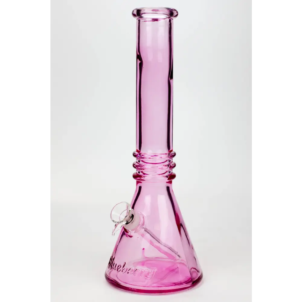 12" colored soft glass water bong_6