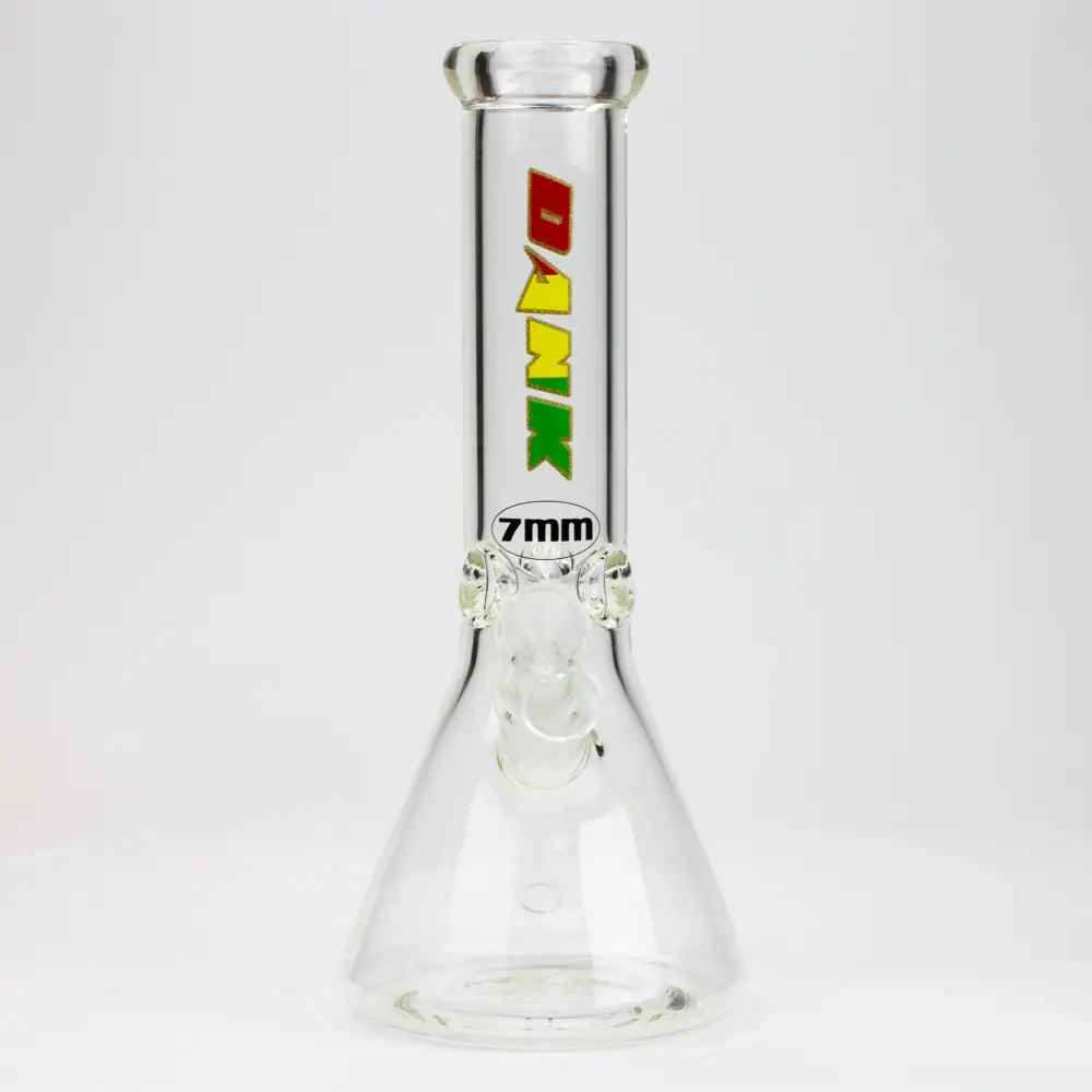 12" DANK beaker 7 mm glass water bong_8