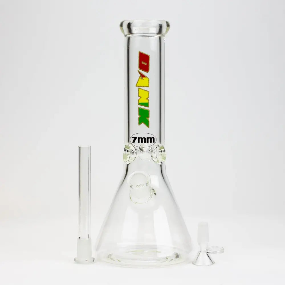 12" DANK beaker 7 mm glass water bong_2