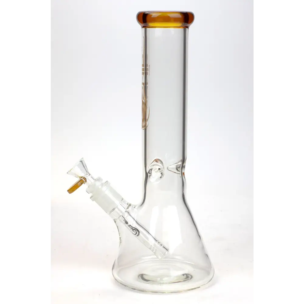 12" Genie Classic beaker glass water bong_1