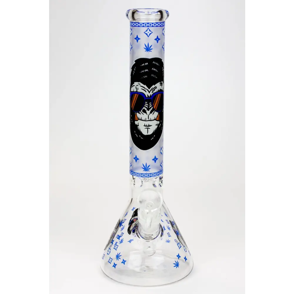 12" Gorilla glass water bong-Glow in the dark_8