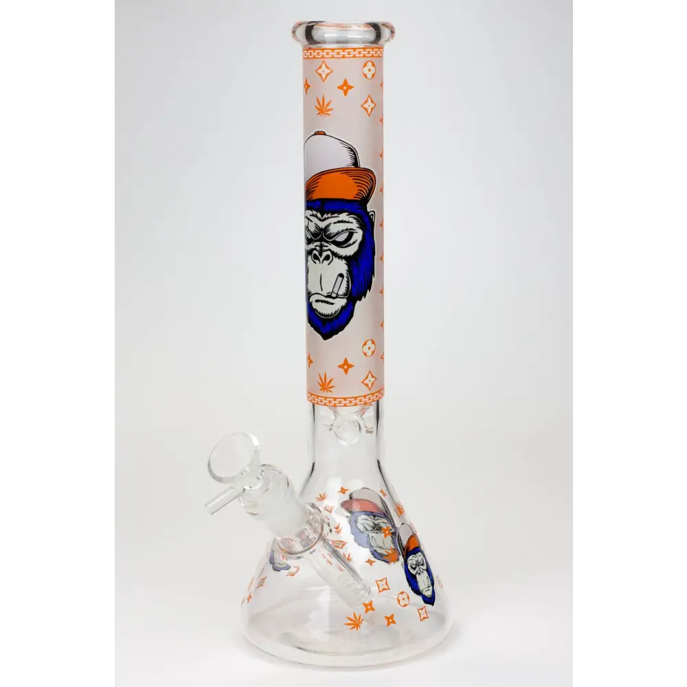 12" Gorilla glass water bong-Glow in the dark_7