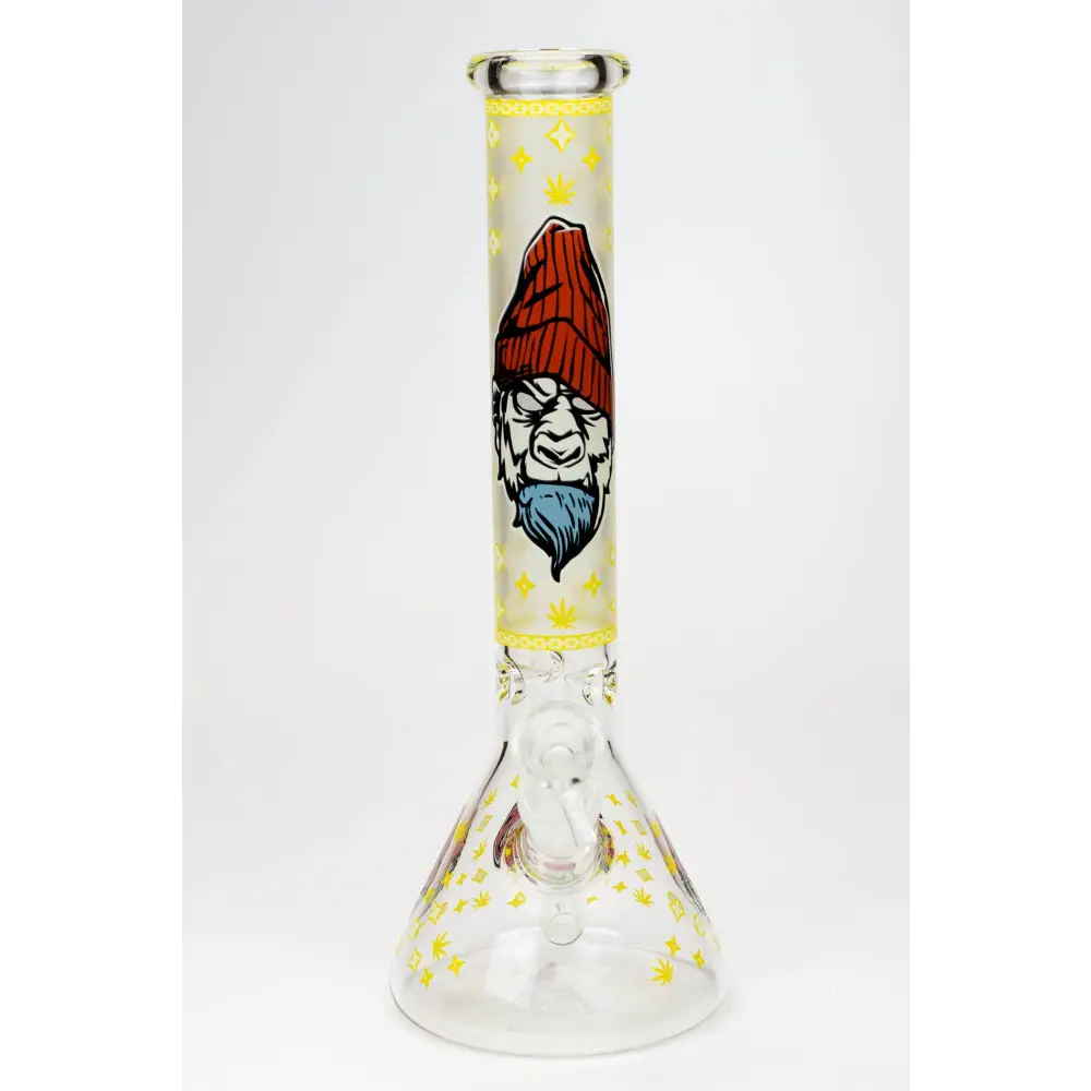 12" Gorilla glass water bong-Glow in the dark_11