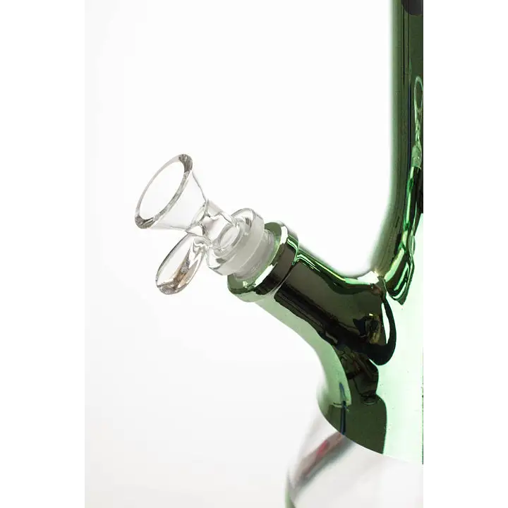 12" Infyniti 7 mm metallic classic beaker bong_1