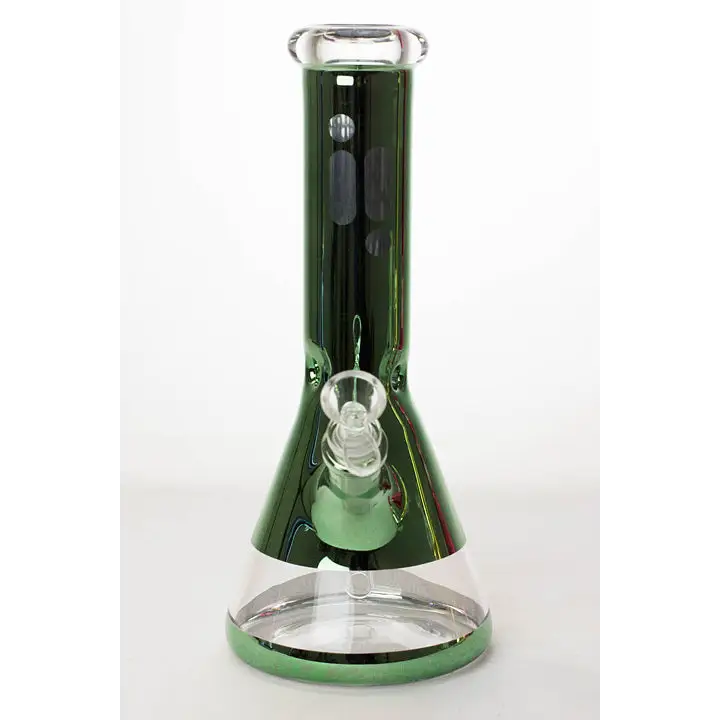 12" Infyniti 7 mm metallic classic beaker bong_12