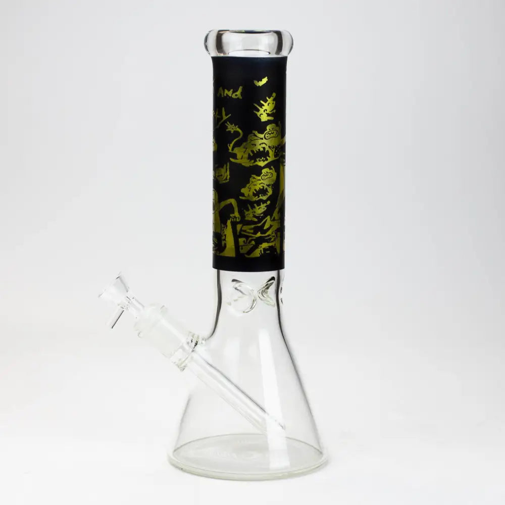 12" RM cartoon glass water bong [AA-B-OCT025]_3