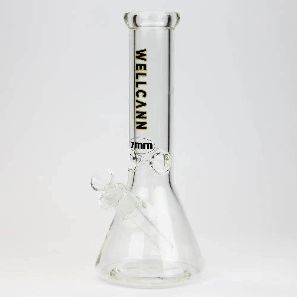 12" WellCann beaker 7 mm glass water bong_3