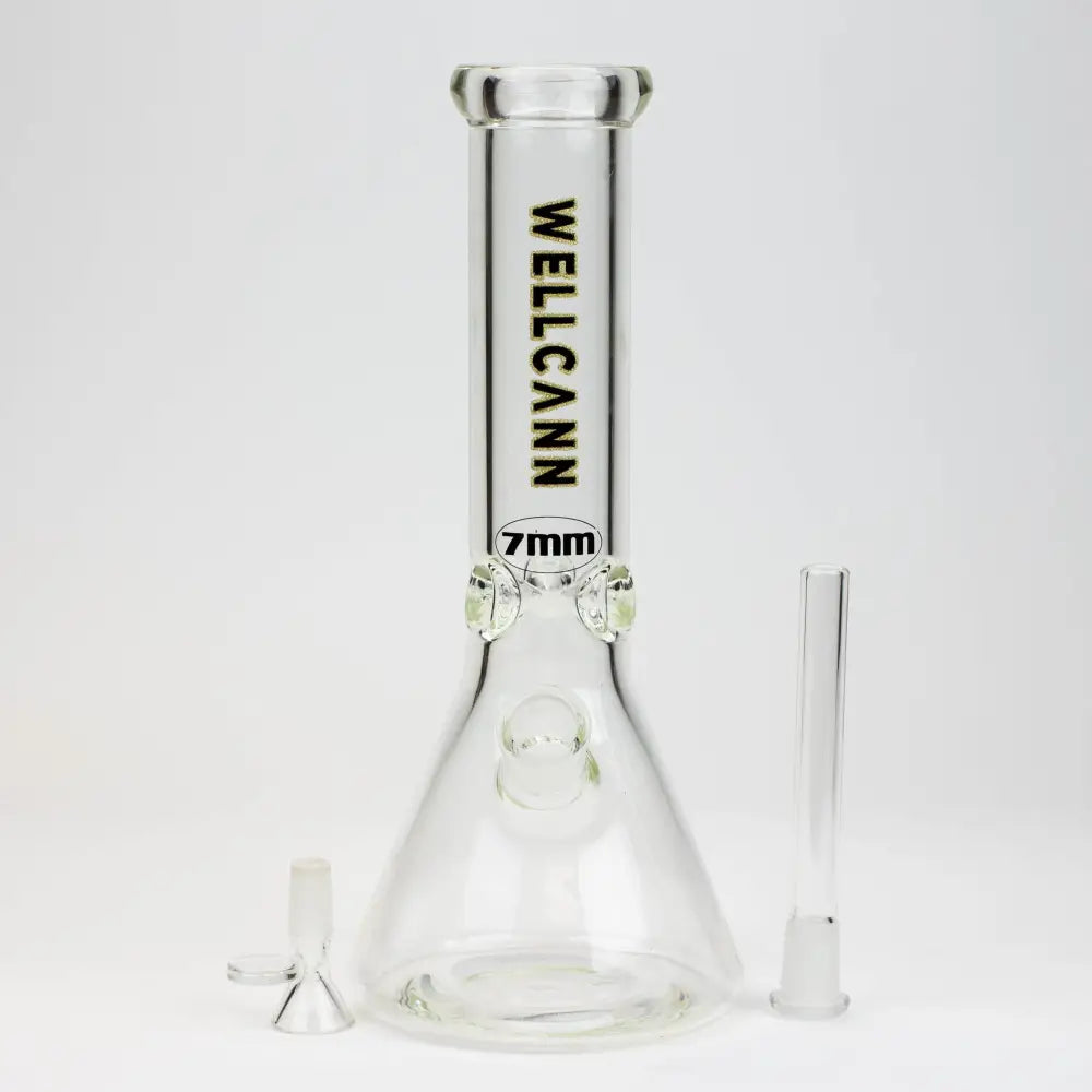 12" WellCann beaker 7 mm glass water bong_2