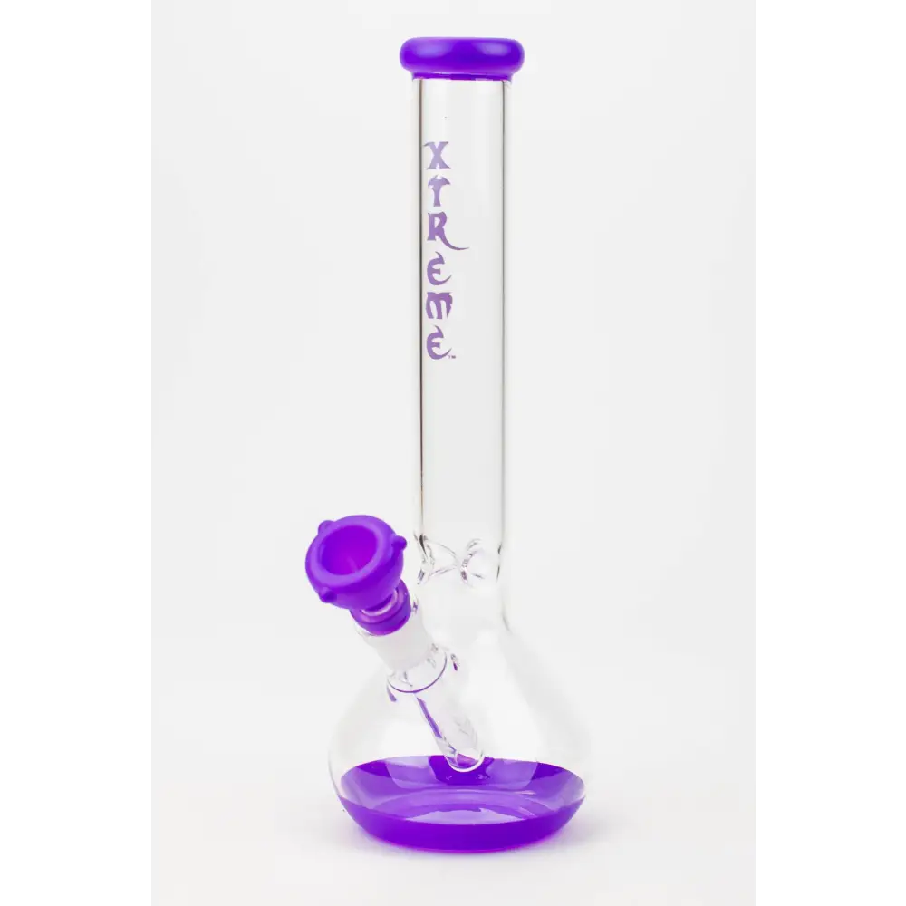 12" XTREME Round base Glass Bong [XTR5008]_10