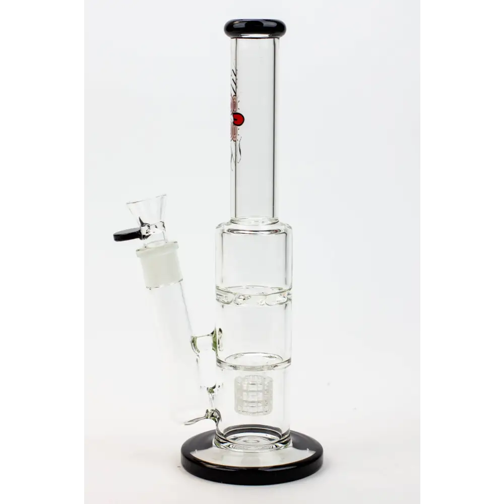 12" ZOOM Tornado and showerhead glass bong [B6]_7