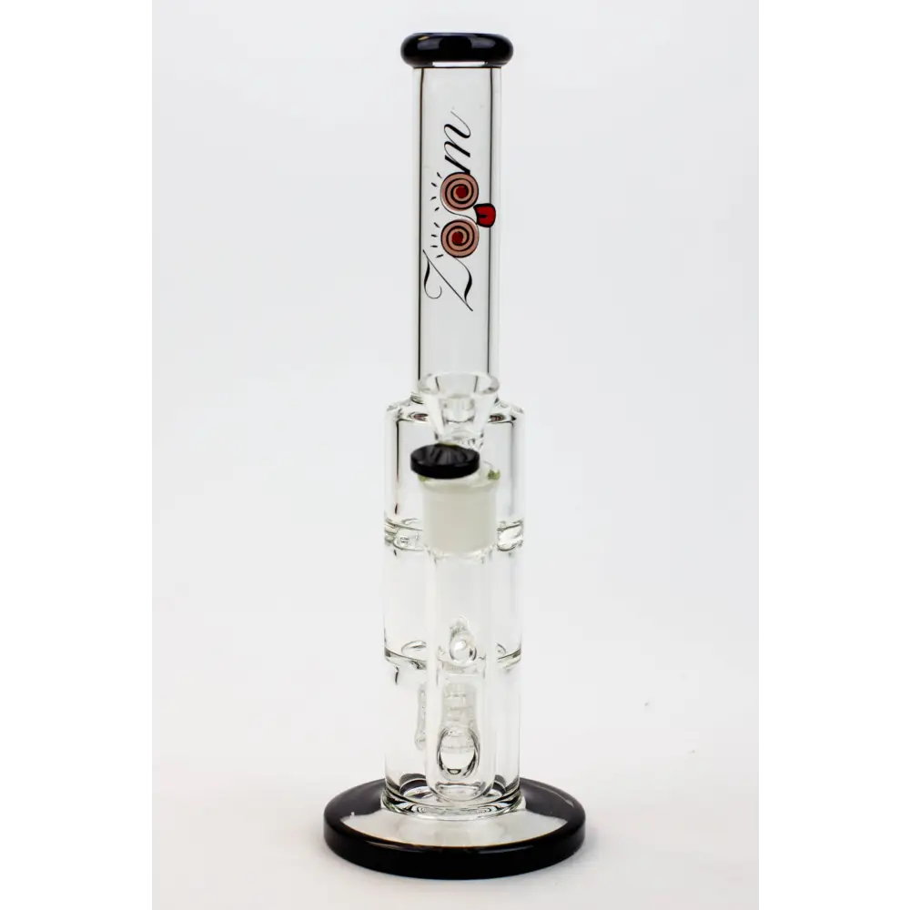 12" ZOOM Tornado and showerhead glass bong [B6]_6