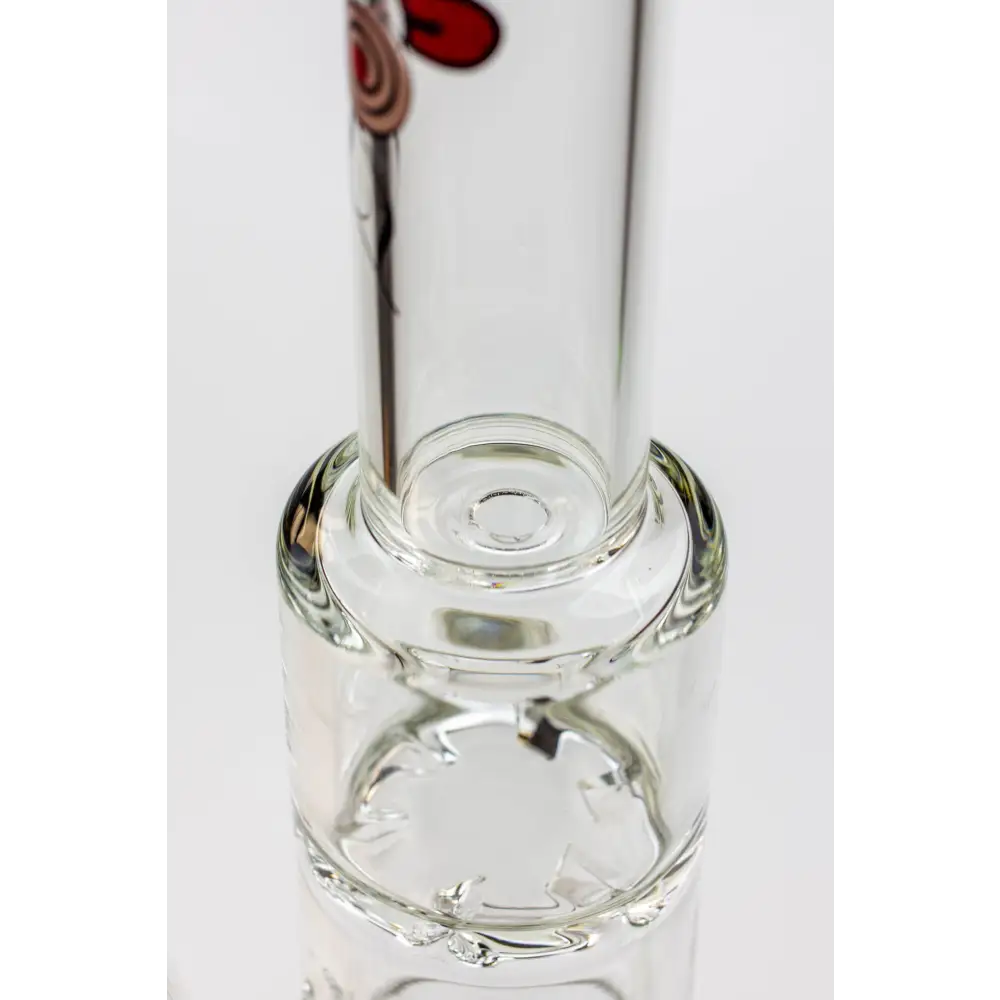 12" ZOOM Tornado and showerhead glass bong [B6]_8