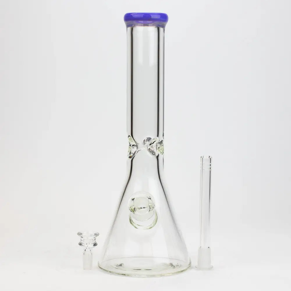 13.5" Classic beaker Glass Bong 9mm [C4112-A]_2