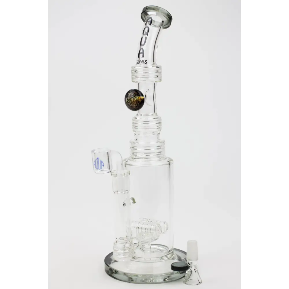 13" AQUA Glass / 2-in-1 / 7mm glass water bong_6