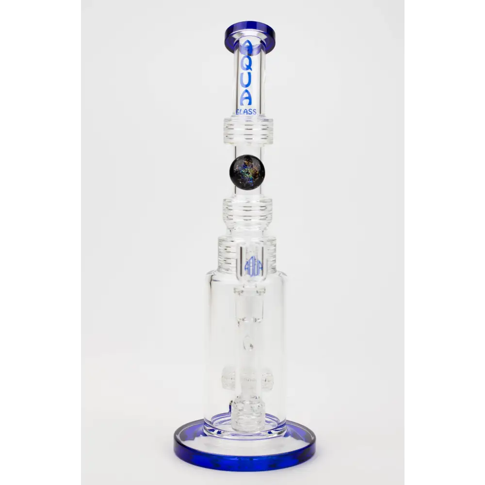 13" AQUA Glass / 2-in-1 / 7mm glass water bong_8