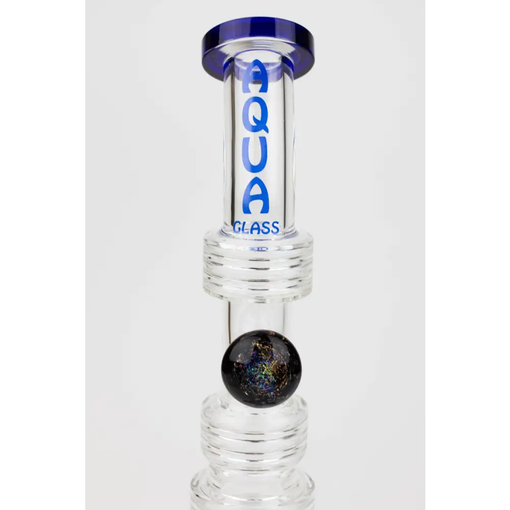 13" AQUA Glass / 2-in-1 / 7mm glass water bong_10