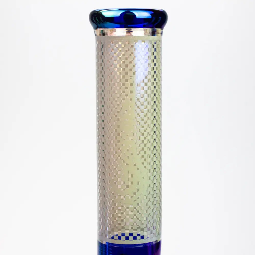 13" Genie electroplated glass beaker bong_3