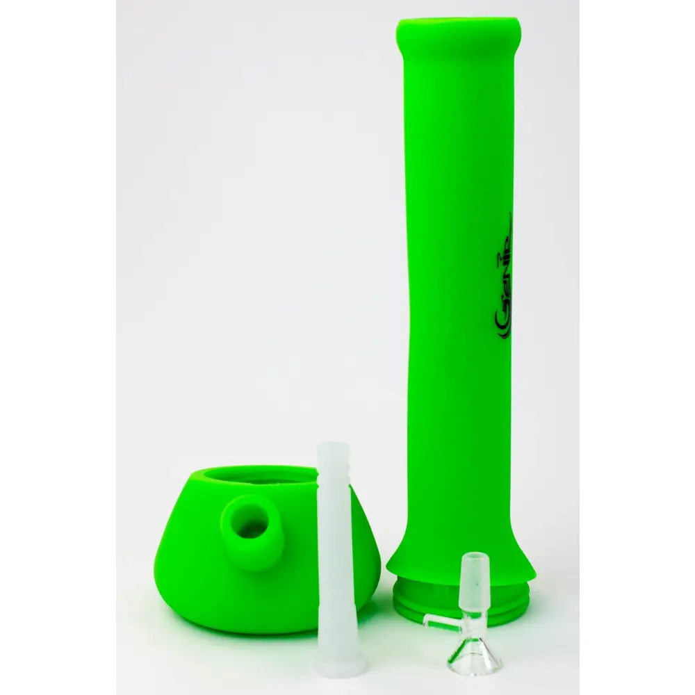 13" Genie Solid-color detachable Silicone water bong_4