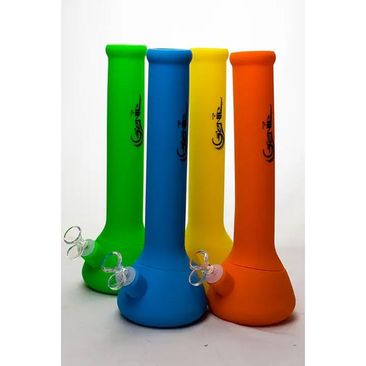 13" Genie Solid-color detachable Silicone water bong_0