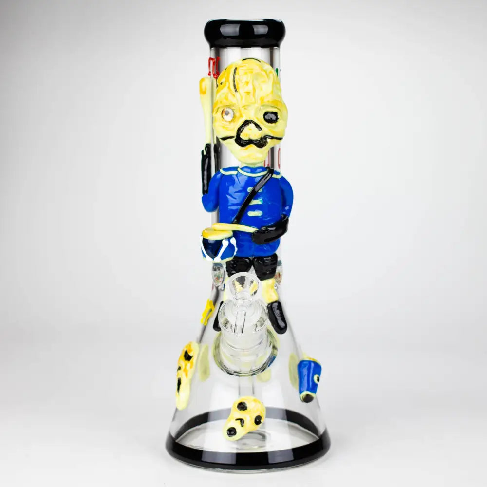 13" Resin 3D Drum Ghoul 7mm glass beaker  [DY502]_1