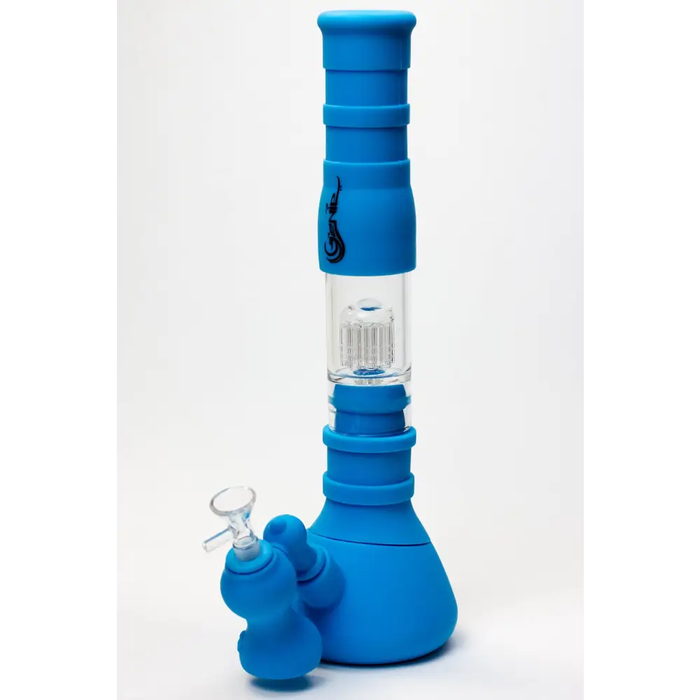 14.5" Genie detachable silicone water bong and bubbler_11