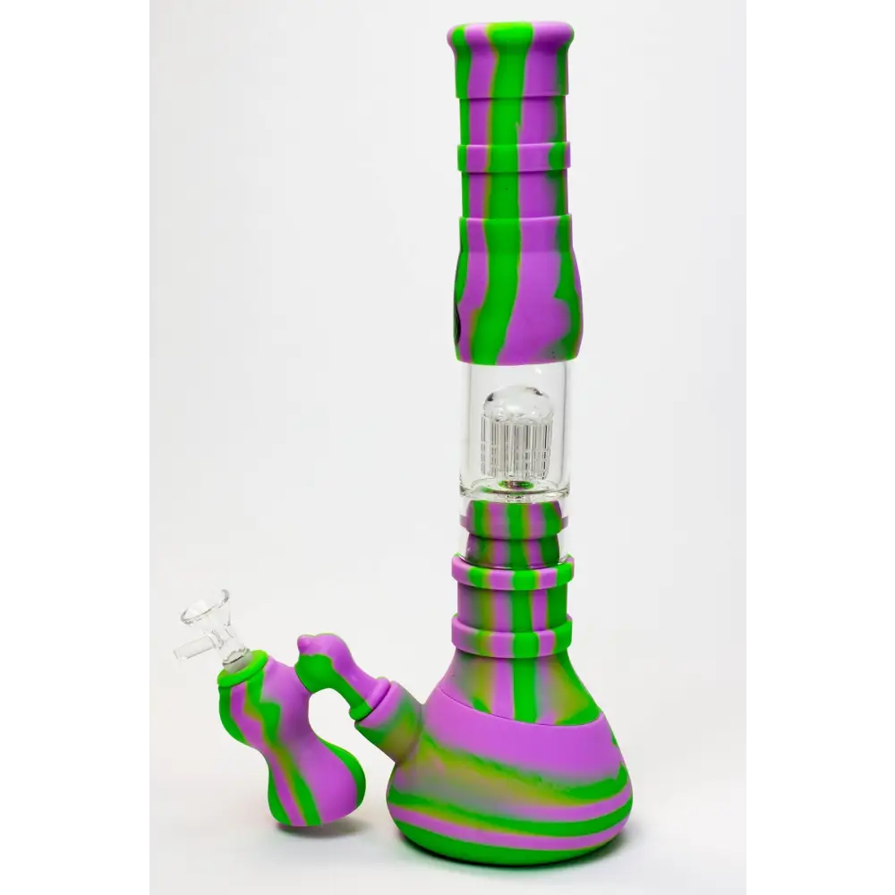 14.5" Genie detachable silicone water bong and bubbler_16