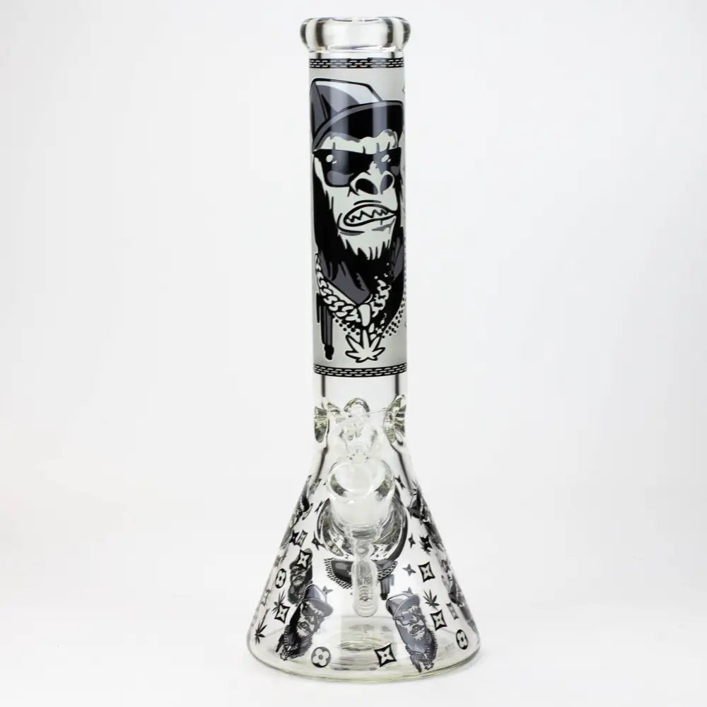 14" Gorilla Glow in the Dark Beaker 7mm_6