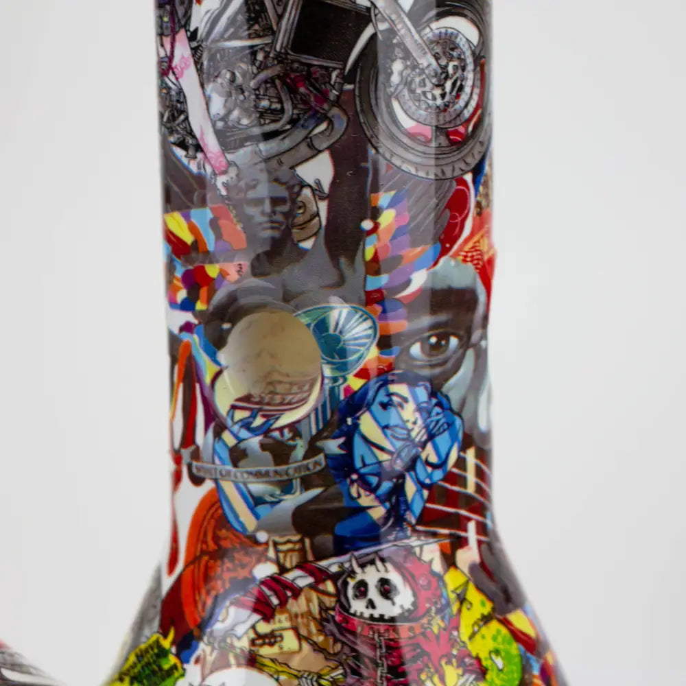 14" Graffiti Wrap Water pipe 9mm_9