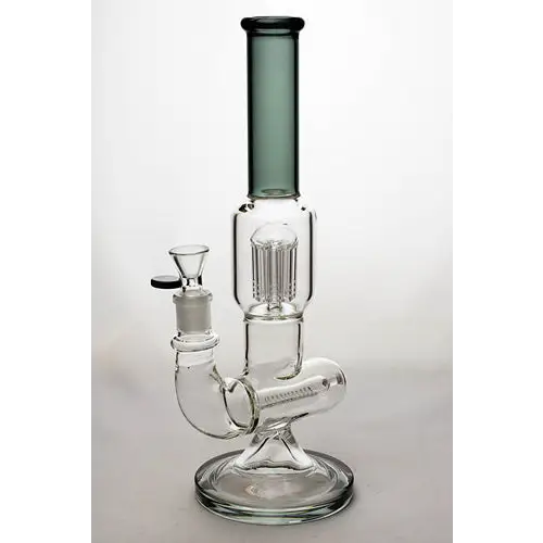 14 inches 8 arms percolator and inline diffused water bong_1