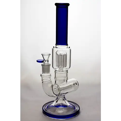 14 inches 8 arms percolator and inline diffused water bong_0