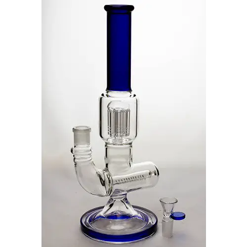 14 inches 8 arms percolator and inline diffused water bong_11